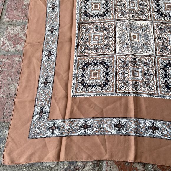 Vintage Kreier Made in Switzerland 100% Silk Scarf Hudson's Bay Company - Picture 2 of 6